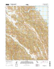 Chiles Valley 2015 topographic map thumbnail