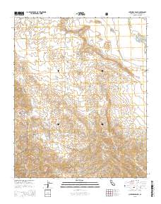 Chimineas Ranch 2015 topographic map thumbnail