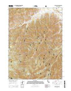China Mountain 2015 topographic map thumbnail