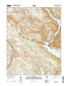Chinese Camp 2015 topographic map thumbnail