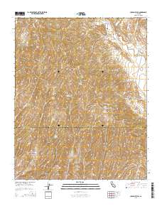 Cholame Hills 2015 topographic map thumbnail