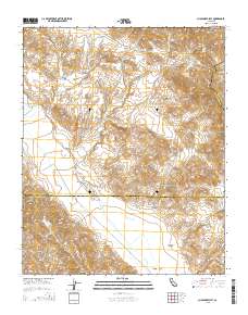 Cholame Valley 2015 topographic map thumbnail