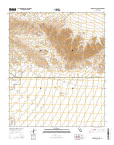 Chuckwalla Spring 2015 topographic map thumbnail