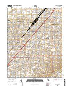 Citrus Heights 2015 topographic map thumbnail