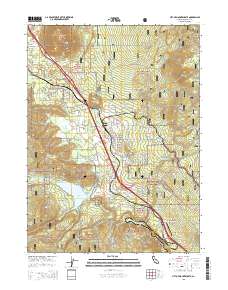 City of Mount Shasta 2015 topographic map preview