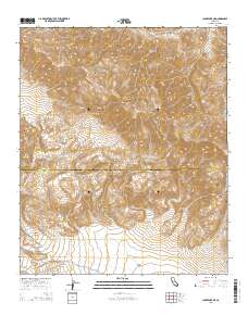 Clark Lake NE 2015 topographic map thumbnail