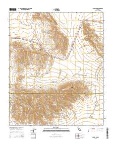Clarks Pass 2015 topographic map thumbnail