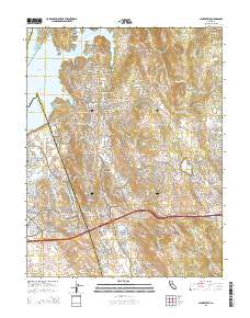 Clarksville 2015 topographic map thumbnail