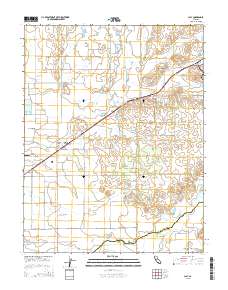 Clay 2015 topographic map thumbnail