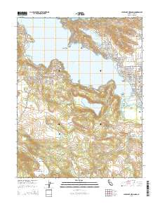 Clearlake Highlands 2015 topographic map thumbnail