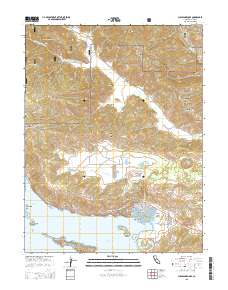 Clearlake Oaks 2015 topographic map thumbnail