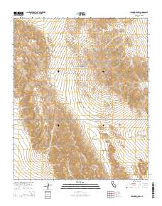 Cleghorn Lakes 2015 topographic map thumbnail