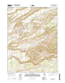 Clough Gulch 2015 topographic map thumbnail