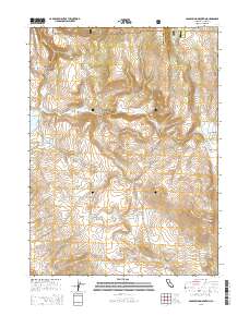Cold Spring Mountain 2015 topographic map thumbnail
