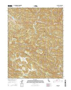 Comptche 2015 topographic map thumbnail