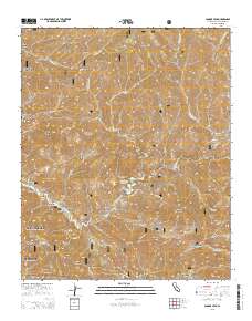 Condor Peak 2015 topographic map thumbnail