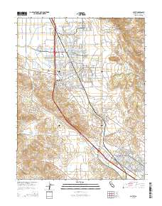 Cotati 2015 topographic map thumbnail