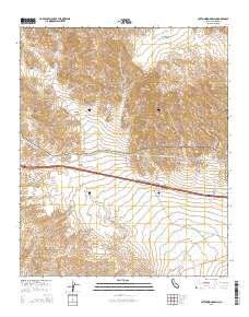 Cottonwood Basin 2015 topographic map thumbnail