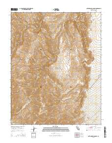 Cottonwood Canyon 2015 topographic map thumbnail