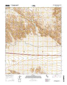 Cottonwood Spring 2015 topographic map thumbnail