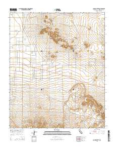 Cougar Buttes 2015 topographic map thumbnail
