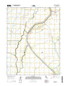 Courtland 2015 topographic map thumbnail