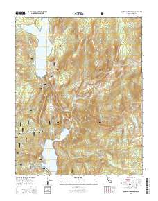Courtright Reservoir 2015 topographic map thumbnail