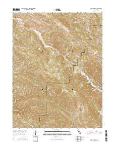 Cow Mountain 2015 topographic map thumbnail