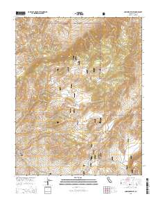 Cowhorn Valley 2015 topographic map thumbnail