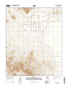 Coyote Lake 2015 topographic map thumbnail