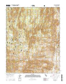 Crag Peak 2015 topographic map thumbnail