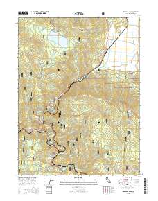 Crescent Mills 2015 topographic map thumbnail