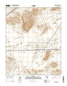 Crucero Hill 2015 topographic map thumbnail