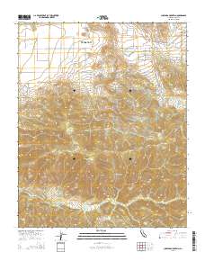 Cummings Mountain 2015 topographic map thumbnail