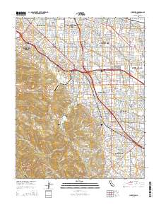 Cupertino 2015 topographic map thumbnail