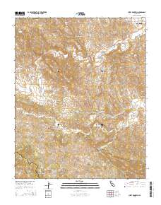 Curry Mountain 2015 topographic map thumbnail