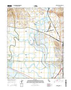 Cuttings Wharf 2015 topographic map thumbnail