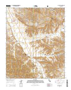 Cuyama Peak 2015 topographic map thumbnail