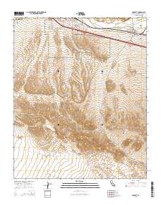 Daggett 2015 topographic map thumbnail