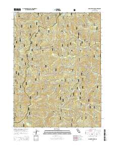 Damnation Peak 2015 topographic map thumbnail