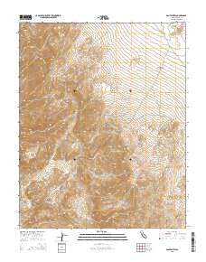 Dantes View 2015 topographic map thumbnail