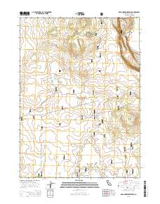 Dead Horse Reservoir 2015 topographic map thumbnail