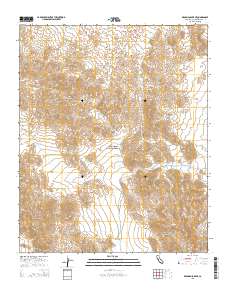 Deadman Lake NE 2015 topographic map thumbnail