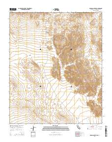 Deadman Lake NW 2015 topographic map thumbnail