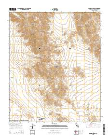 Deadman Lake SE 2015 topographic map thumbnail