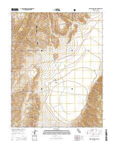 Deep Springs Lake 2015 topographic map thumbnail