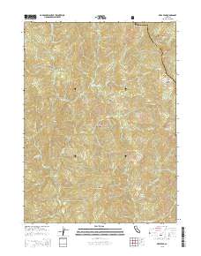 Dees Peak 2015 topographic map thumbnail