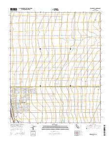 Delano East 2015 topographic map thumbnail