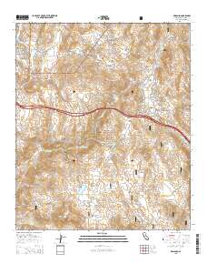 Descanso 2015 topographic map thumbnail
