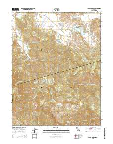 Detert Reservoir 2015 topographic map thumbnail